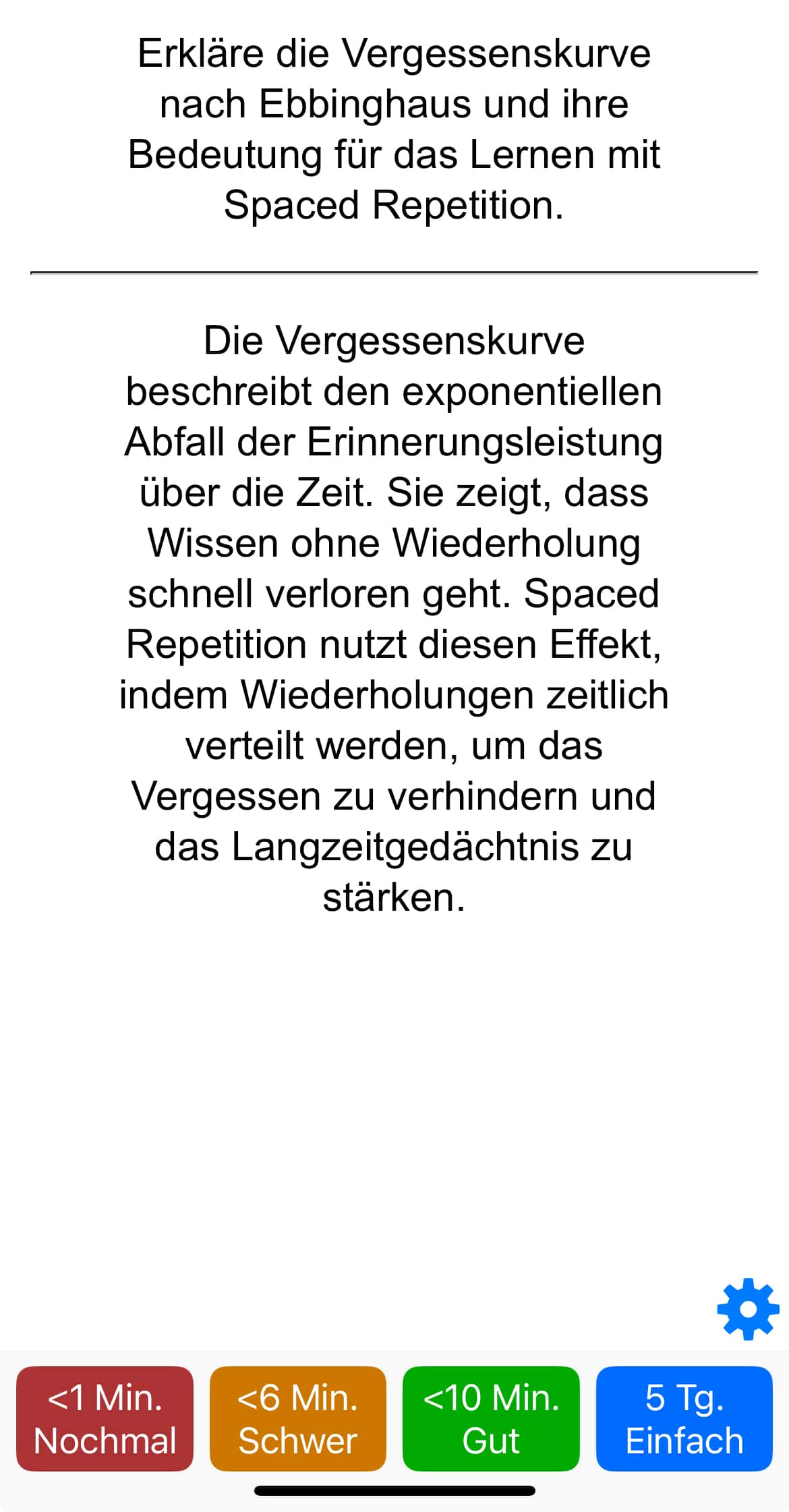 Überladene Anki-Karte